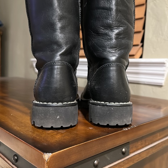 CHANEL Sport Hiking mi-calf Combat Boots 💯 - Picture 6 of 9